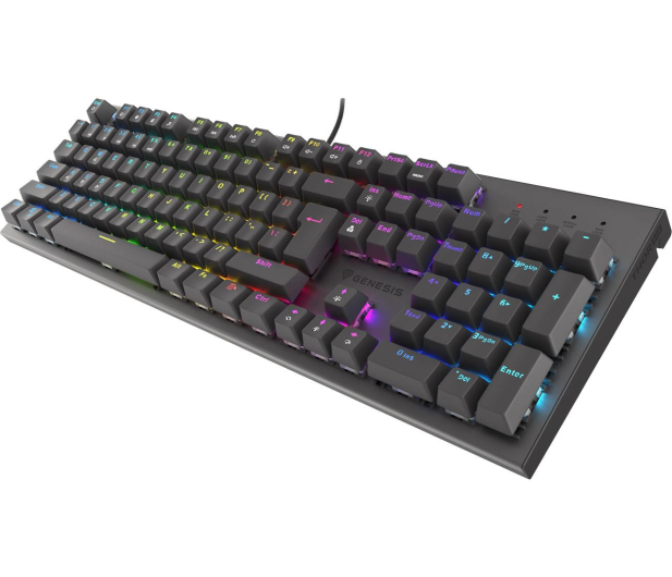 Genesis Thor 303 RGB Red Switch czarna - 1148152 - zdjęcie 2